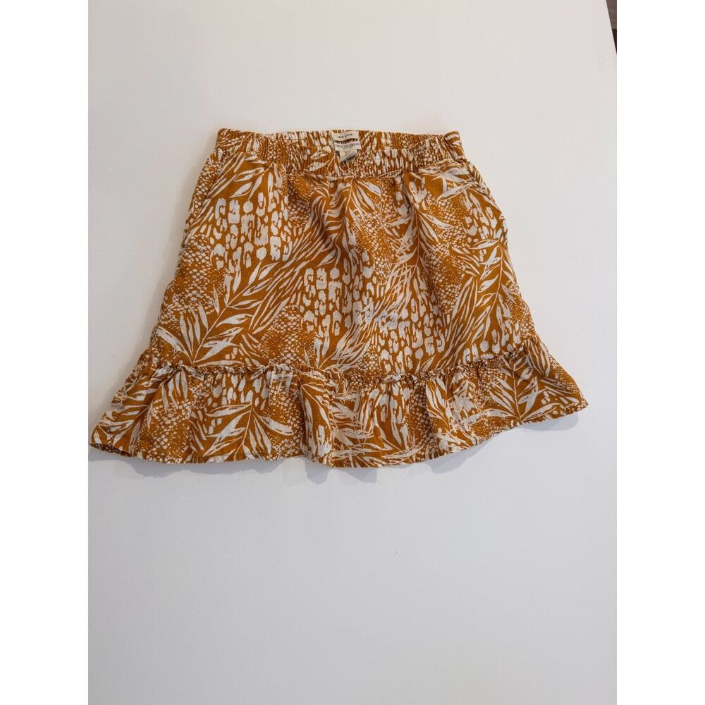 Christian Siriano New York 100% Linen Ruffle Mini Skirt – Women's M - Picture 7 of 9